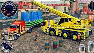 CRANE SIMULATOR 3D GAME  JCB liftall crane game  best crane game  how to crane gamecrane game [upl. by Jean-Claude]