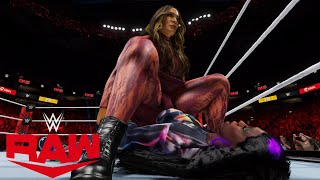 WWE 2K24 RAW  NAOMI GOES FACE TO FACE WITH NIA JAX [upl. by Grishilde205]