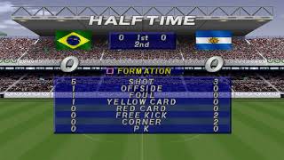 Winning Eleven 2002 Brazil Vs Argentina [upl. by Idnahr907]