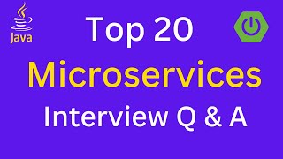 Top 20 Microservices Interview Questions amp Answers Explained [upl. by Marcela]