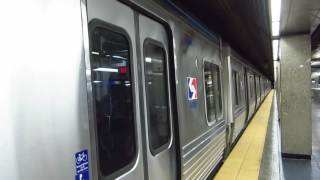 SEPTA Market Frankford Line 69 St bound M4 Train at 13 St [upl. by Naols]