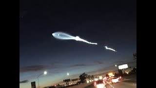 Final SpaceX rocket launch of 2017 lights up Southern California sky  ABC7 [upl. by Irby204]