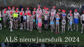 ALS Nieuwjaarsduik 2024 [upl. by Akiria]