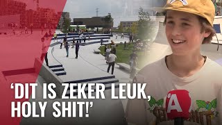 Grootste skatepark van Nederland geopend [upl. by Doreg708]