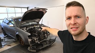 Ich finde den GRUND warum NIEMAND den V8 Motor des 2500€ Audi S6 reparieren wollte [upl. by Garek174]