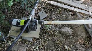 Off grid Delta Pro running wellirrigation water pump [upl. by Cusack24]