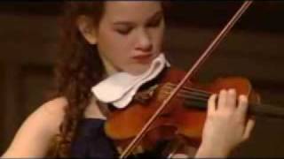 Hilary Hahn plays Ernst s Grand Caprice on Schuberts Der Erlkönig Op 26 [upl. by Aynekat915]