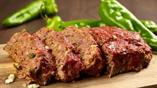 MEXICAN INSPIRED MEATLOAF WITH HATCH GREEN CHILE amp CHEESE Easy Recipe for the Ultimate Comfort Food [upl. by Sherborn471]