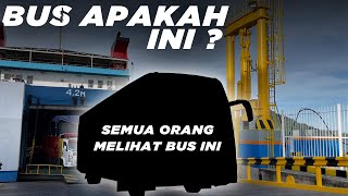 BUS GANTENG KELUAR DARI KAPAL PELABUHAN BAKAUHENI [upl. by Atival97]