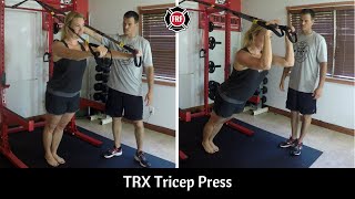 TRX Tricep press [upl. by Ettennej]