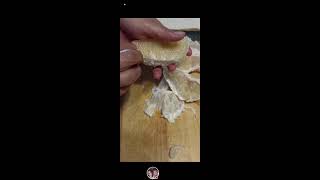 Peeling amp cutting POMELO [upl. by Tomlin]