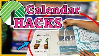 Why everyone is buying CALENDARS from the Dollar Store TOP CALENDAR DIYS to TRY [upl. by Sokil]