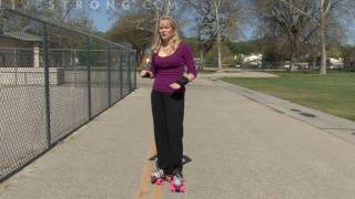 How to Stop on Roller Skates [upl. by Shayla]