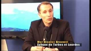 Diocèse de Tarbes et Lourdes  Mgr Brouwet  quotJe suis un homme heureuxquot [upl. by Keldah]