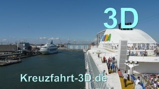 3DVideo AIDA Reisebericht Ostsee Kreuzfahrt  Tag 6  Helsinki Finnland mit AIDAbella [upl. by Lyrred]