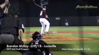 Brendan McKay  LHP  Louisville [upl. by Ditzel]