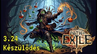 POE 324  Poisonous Concoction PF  Leveling Gyakorlás [upl. by Ecar]