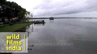 Sailing on Vembanad Lake Kerala [upl. by Ury971]