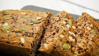 Easy Oatmeal Bread Recipe  Healthy Breakfast in 5 minutes [upl. by Dey327]