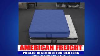 Standard Bed Sizes by American Freight  What size mattress do you need [upl. by Finn]