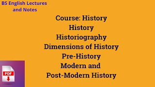 History vs Historiography [upl. by Marylynne278]