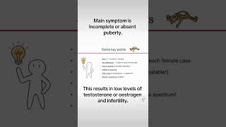 Basics of Kallmann syndrome  absent or partial puberty with anosmia [upl. by Ulric]