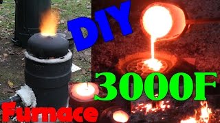 DIY Iron Furnace Build [upl. by Halsy139]