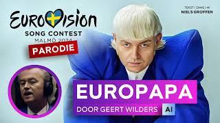 Wilders doet Europapa [upl. by Ecnirp]