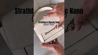 WHAT REALLY FITS Strathberry Mosaic Nano Bag strathberry whatfits [upl. by Anayhd]