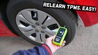 TPMS RESET TOOL  2022  GM  TAHOE  SUBURBAN  Jsean [upl. by Maer]