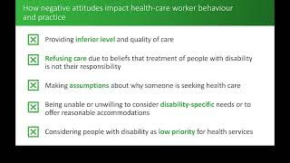 Module 2 Video 1 What are attitudinal barriers and why do they matter [upl. by Brandon]