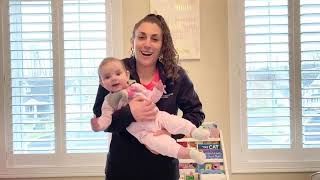 Left Torticollis Treatment Exercises for Babies Part 1  Stretches to Promote Left Rotation [upl. by Dorreg476]