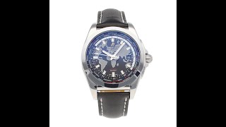 Breitling Galactic Unitime Sleek Pre Owned Watch Ref WB3510 [upl. by Gawen]