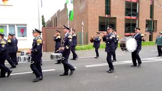 Schützenfest Dormagen 2018 Aufmarsch des Regiments zum Ehrenfriedhof [upl. by Eugine]