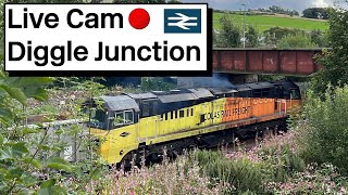 FIVE 37s Diggle Junction Railcam LIVE  21122023 [upl. by Jayne]