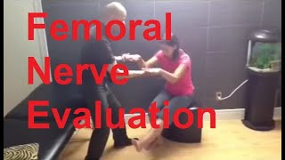 Femoral nerve evaluation [upl. by Cavill]