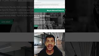 Onde descobrir as novidades do Power BI  shorts powerbi [upl. by Atimad30]