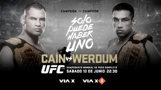 UFC 188  13 de junio desde las 2230 horas en directo por VIA X y VIA X 2 [upl. by Ennair]