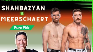 UFC Vegas 96  Edmen Shahbazyan vs Gerald Meerschaert PREDICTION [upl. by Kuehn380]