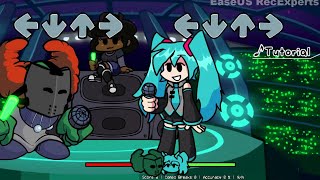 Miku and Tricky levan Polkka 1 hour  friday night funkin vs Hatsune Miku 20 [upl. by Colvert]