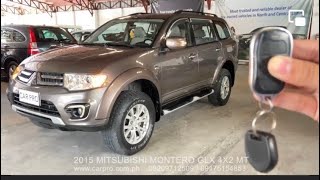 2015 MITSUBISHI MONTERO GLX 4X2 MT [upl. by Monarski]