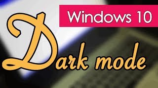 How to enable dark mode in Windows 10 [upl. by Missi]