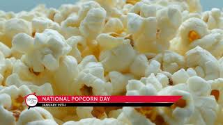 National Popcorn Day on January 19 [upl. by Anastatius]