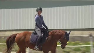 Argyles Addison Clukey returns from North Carolina with Interscholastic Equestrian Association c [upl. by Kina644]