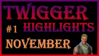 Twigger Highlights November 2023 Fortnite OG 🤣 [upl. by Poland]