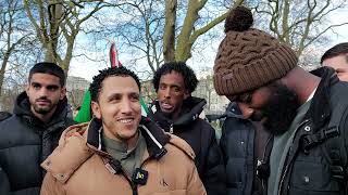 Shamsi Destroyed Paperboy Shamsi and Christian Speakers Corner Sam Dawah [upl. by Aisad]