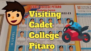 Lets Visit Petaro cadet college jamshoro Me Gaya Petaro cadet college 2024 [upl. by Dumm744]