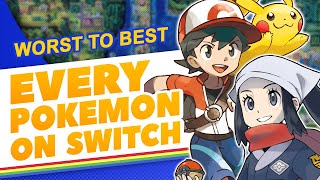 All 11 Pokémon Switch Games Ranked [upl. by Annaeerb239]