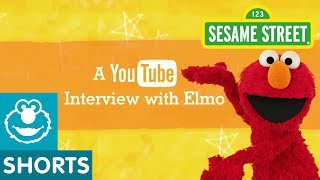 Sesame Street Elmos YouTube Interview [upl. by Handler]