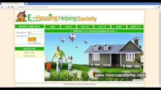 housing society management system project in aspnet c [upl. by Cyndi]